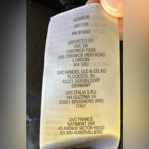 Swimsuit 1 Piece V-Neck Skirted- DENIM & COMPANY BEACH -Women's Size 24W - Picture 6 of 8